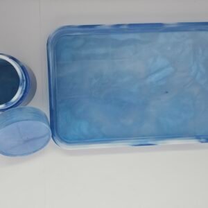 Party tray With Matching Jar