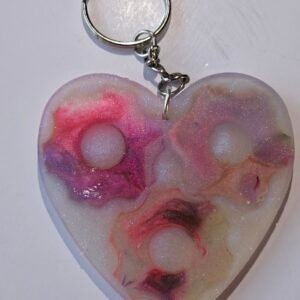 Heart keychain