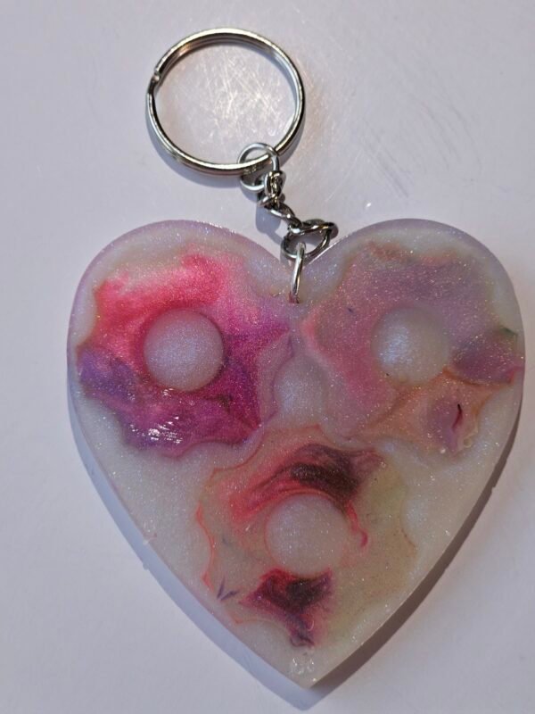 Heart keychain