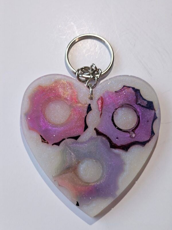 Heart keychain