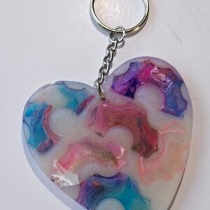 Heart keychain