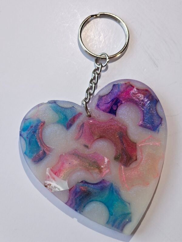 Heart keychain