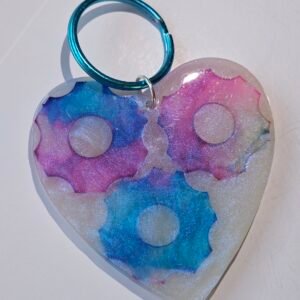 Heart keychain