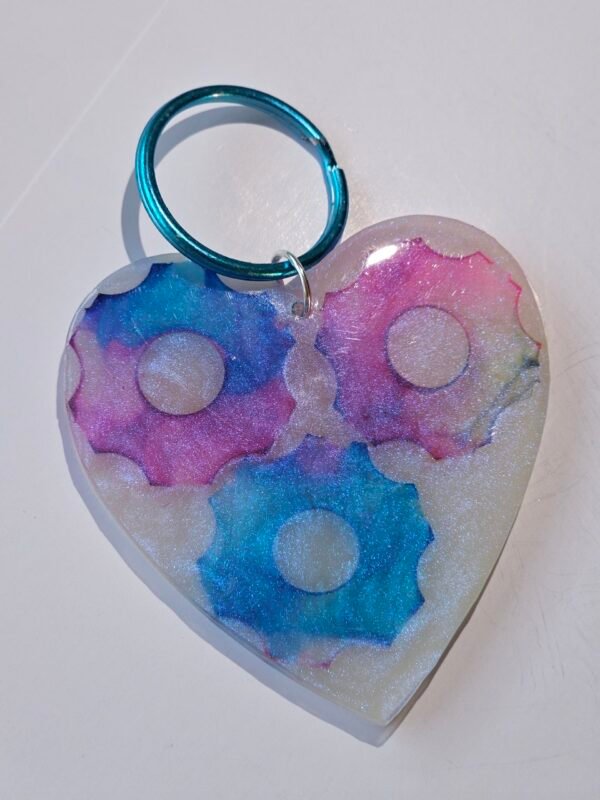 Heart keychain