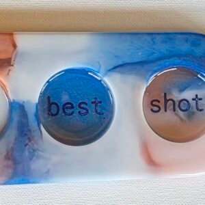 Shot serving tray